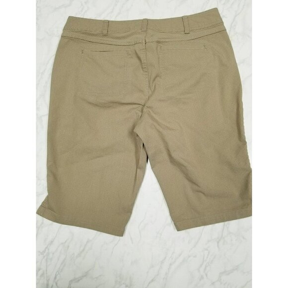 Mountain Hardwear Bermuda Shorts Womens‎ size 10 beige and brown - Picture 7 of 8